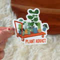Plant Addict Sticker